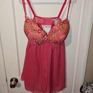 Cacique Pink Babydoll Sz 22/24